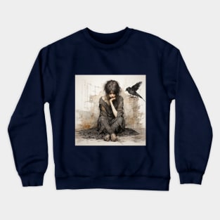 SAD WAIF Crewneck Sweatshirt